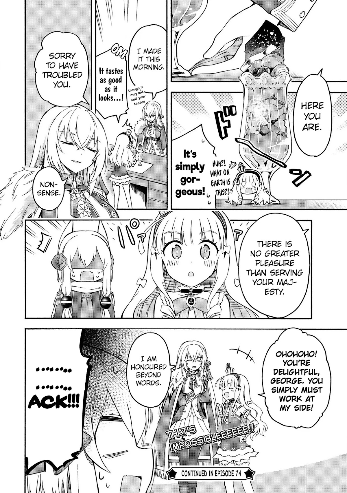 Azur Lane: Queen's Orders Chapter 73 page 4 - Chapter 73