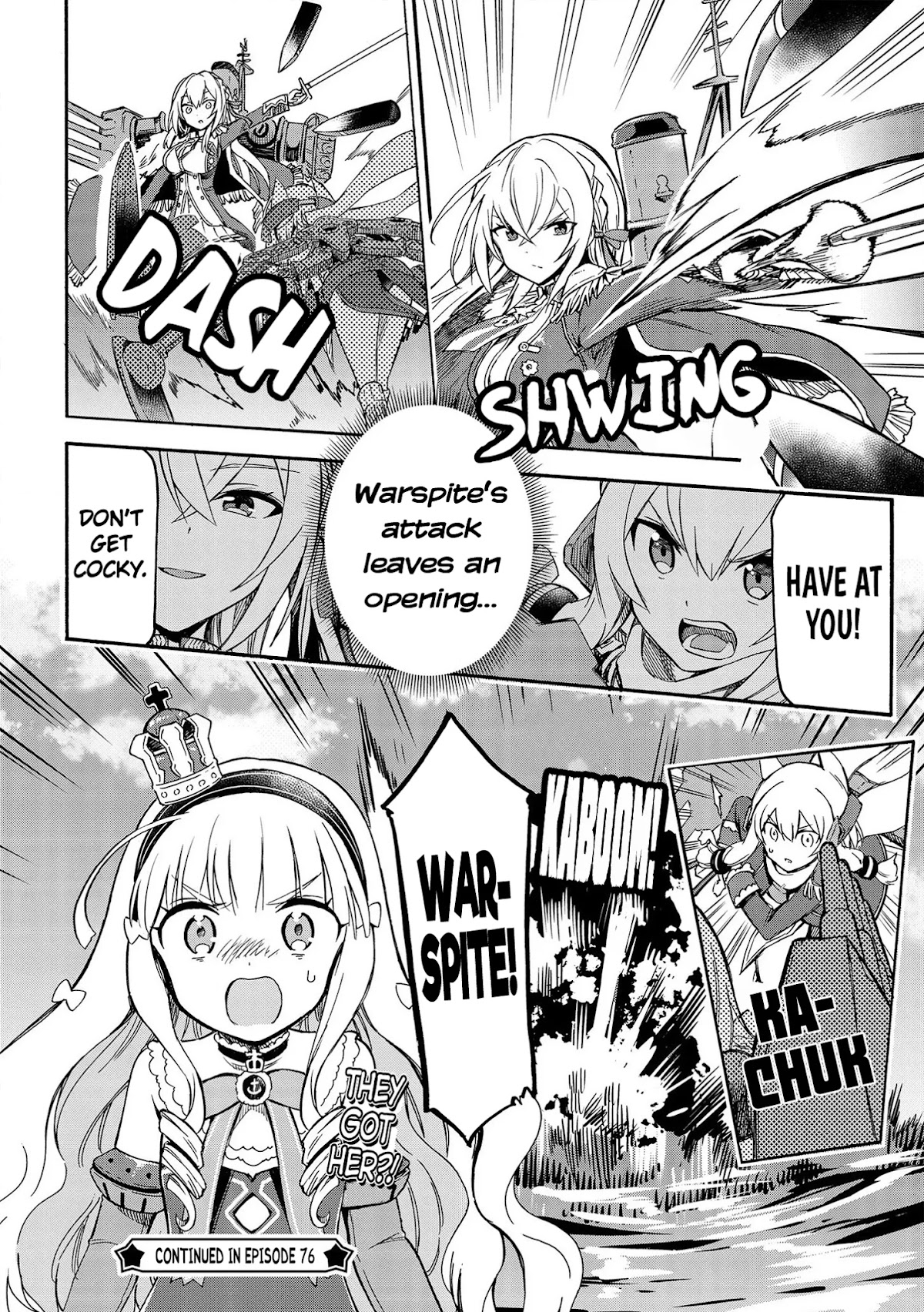 Azur Lane: Queen's Orders Chapter 75 page 4 - Chapter 75