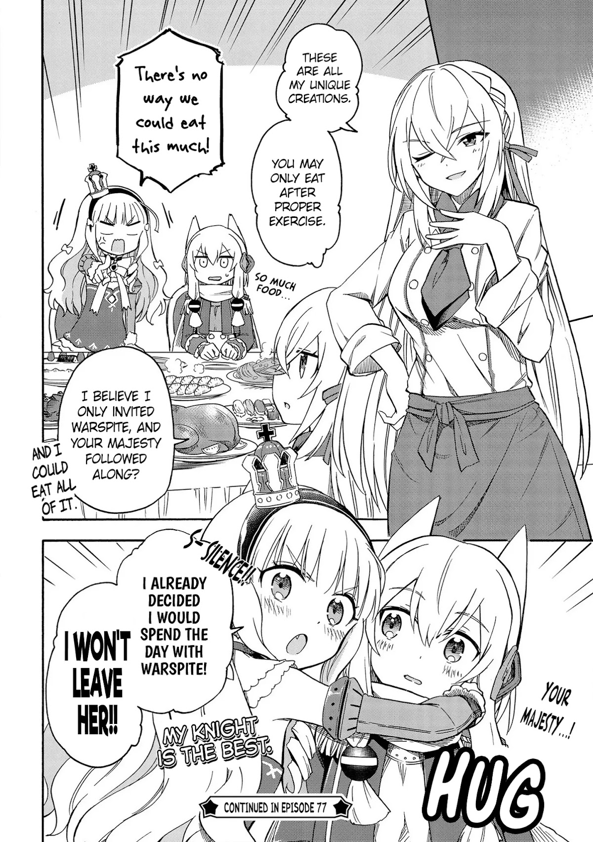Azur Lane: Queen's Orders Chapter 76 page 4 - Chapter 76