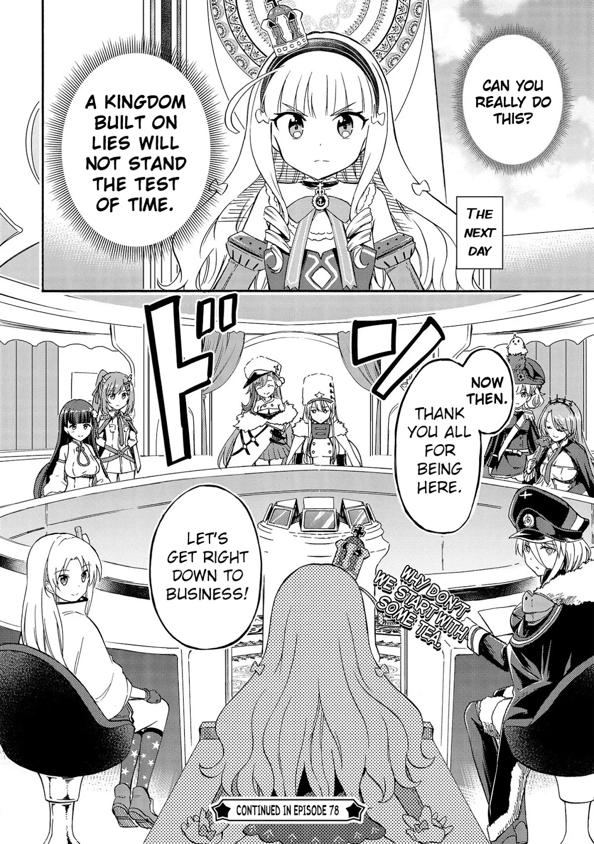 Azur Lane: Queen's Orders Chapter 77 page 4 - Chapter 77