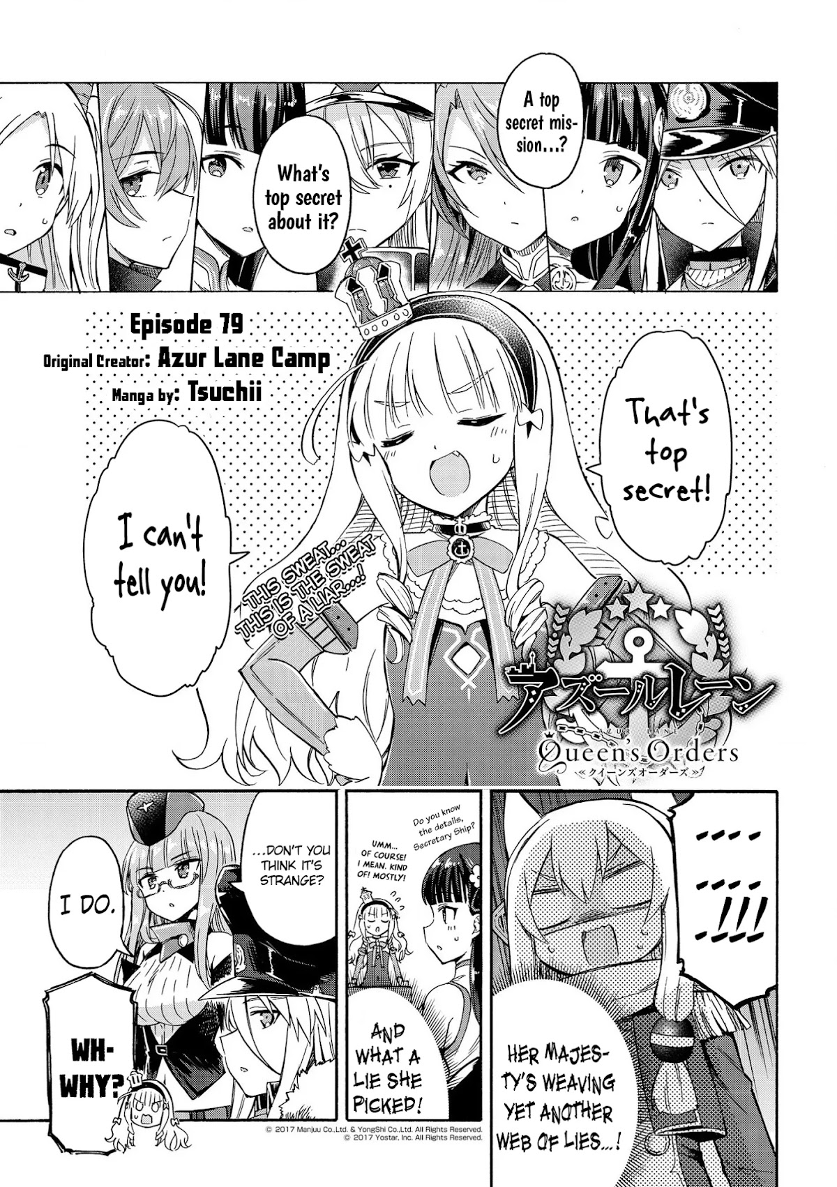 Azur Lane: Queen's Orders Chapter 79 page 1 - Chapter 79