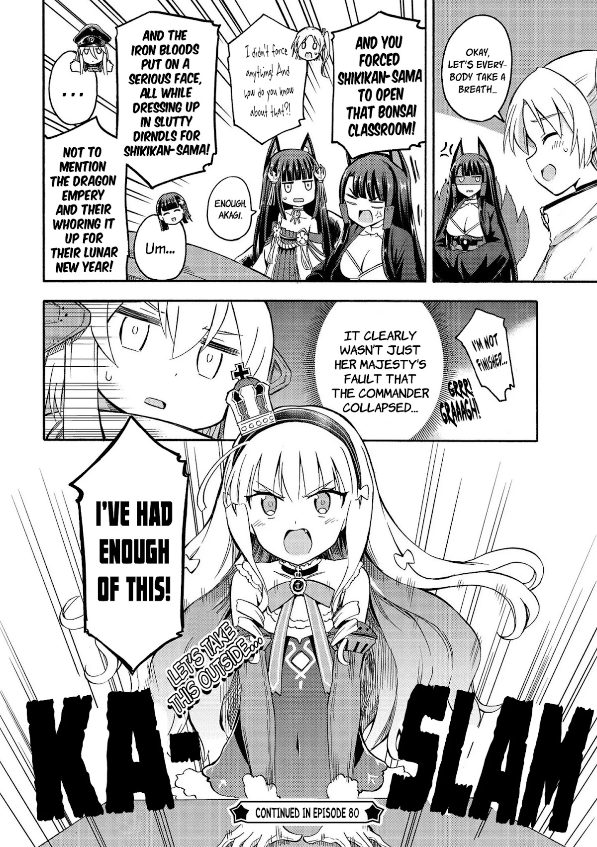 Azur Lane: Queen's Orders Chapter 79 page 4 - Chapter 79