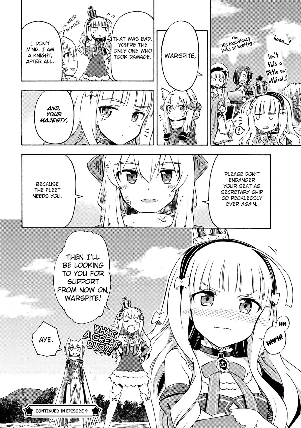 Azur Lane: Queen's Orders Chapter 8 page 4 - Chapter 8