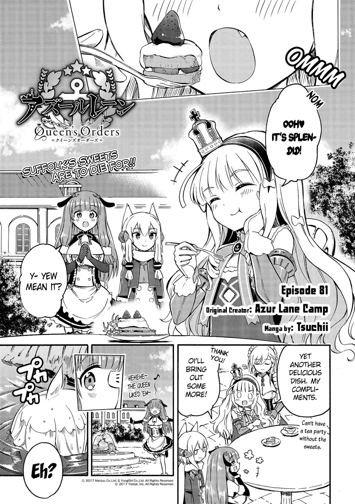 Azur Lane: Queen's Orders Chapter 81 page 1 - Chapter 81