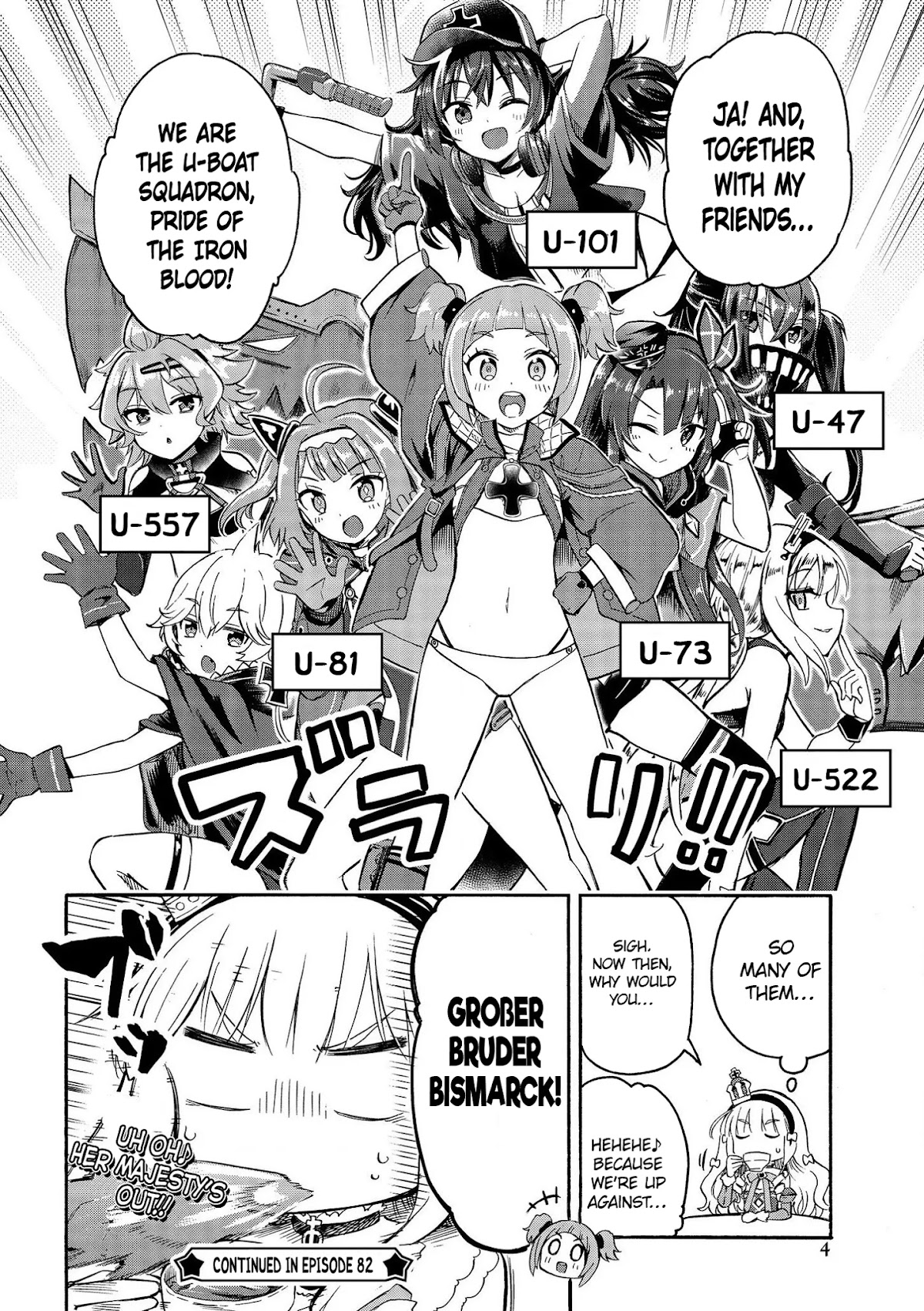 Azur Lane: Queen's Orders Chapter 81 page 4 - Chapter 81