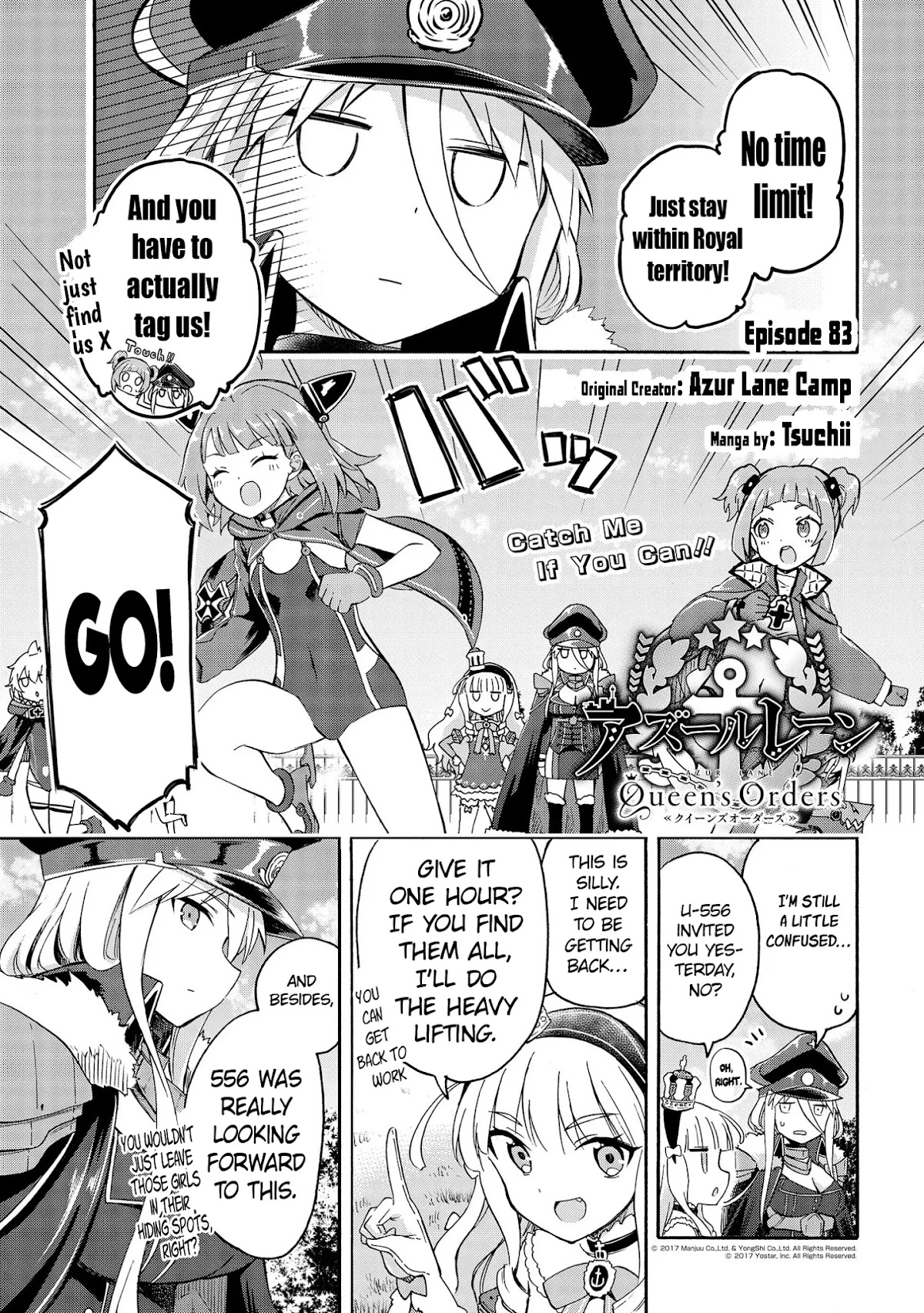 Azur Lane: Queen's Orders Chapter 83 page 1 - Chapter 83