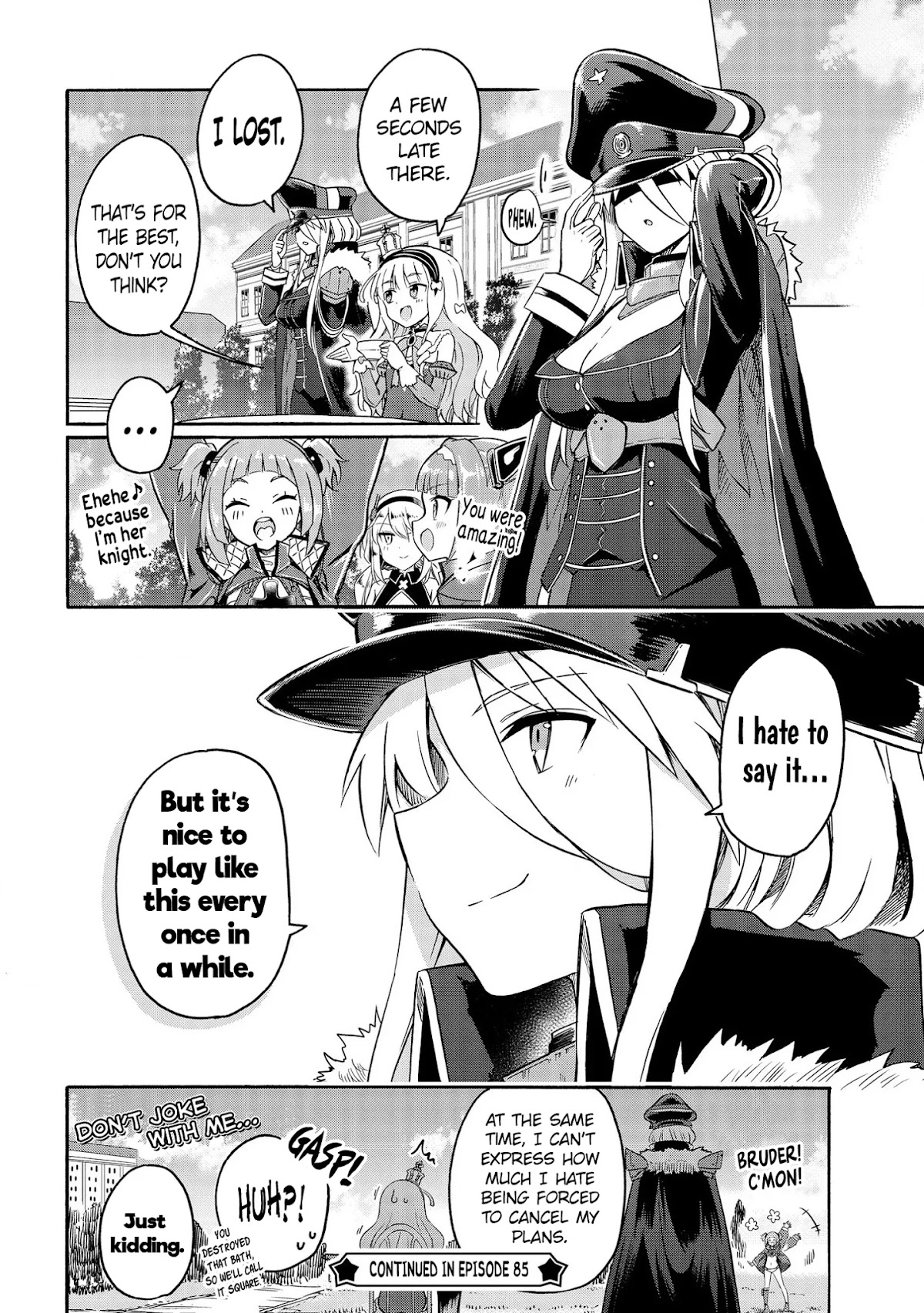 Azur Lane: Queen's Orders Chapter 84 page 4 - Chapter 84