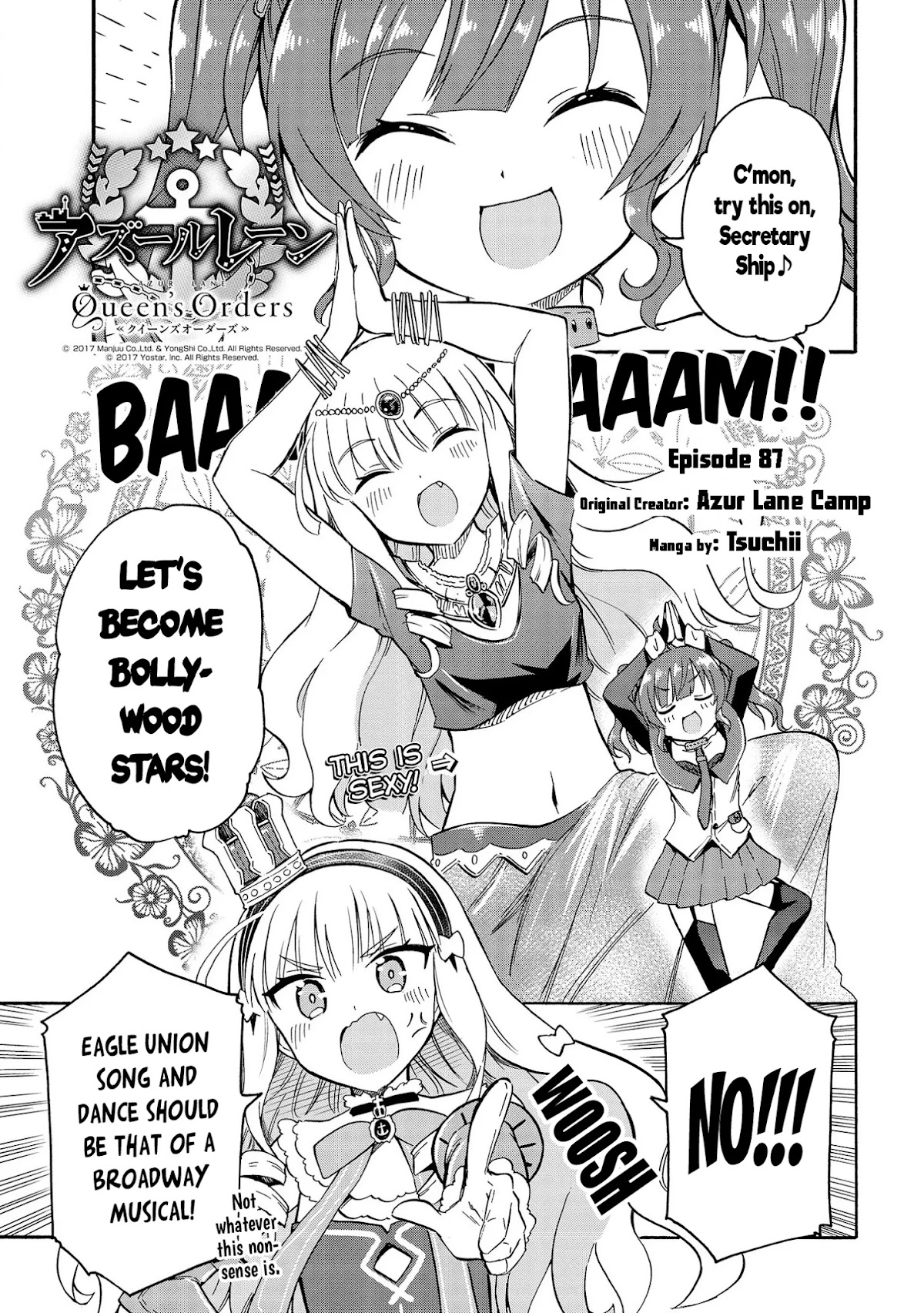 Azur Lane: Queen's Orders Chapter 87 page 1 - Chapter 87