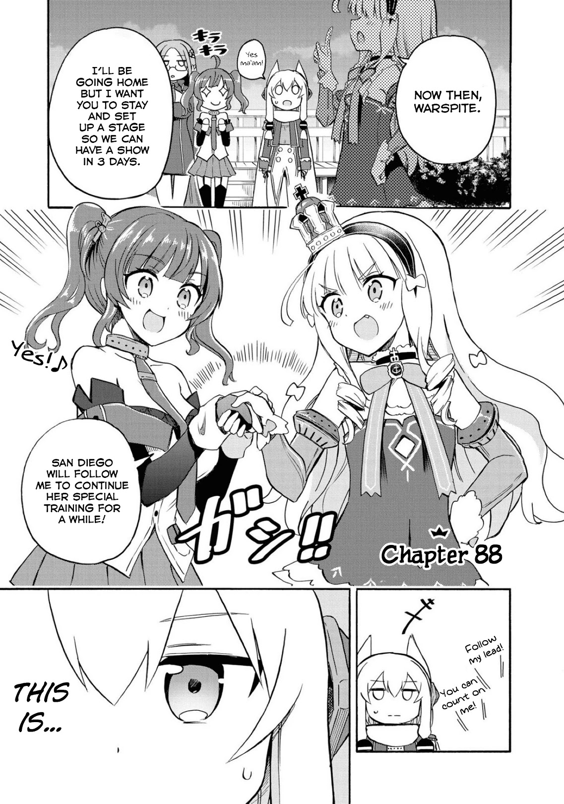 Azur Lane: Queen's Orders Chapter 88 page 1 - Chapter 88