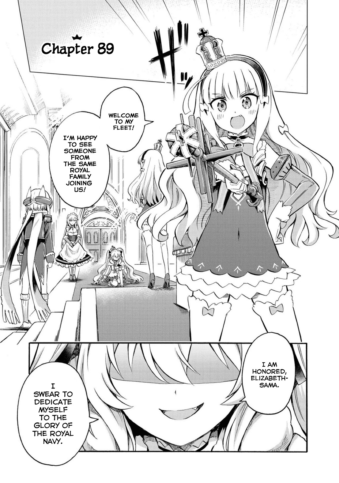 Azur Lane: Queen's Orders Chapter 89 page 1 - Chapter 89