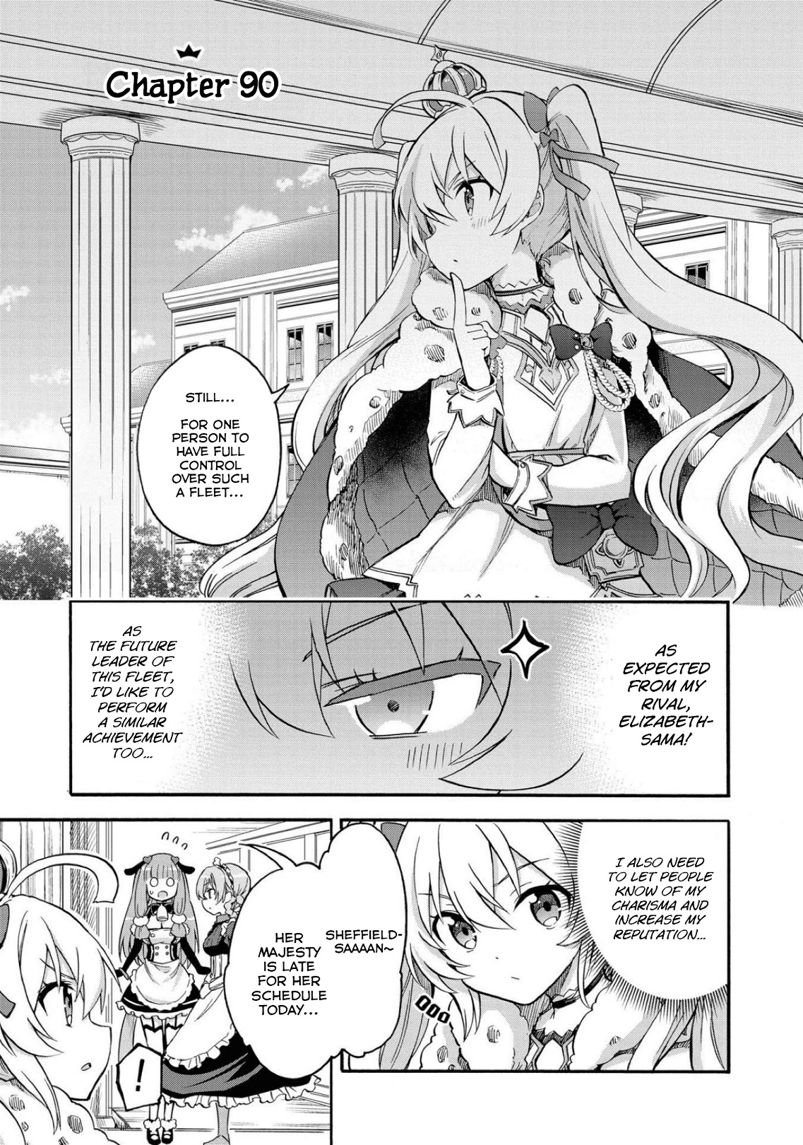 Azur Lane: Queen's Orders Chapter 90 page 1 - Chapter 90