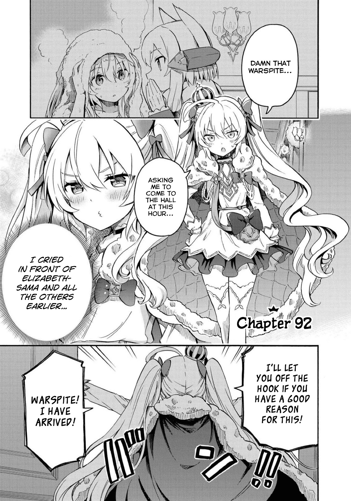 Azur Lane: Queen's Orders Chapter 92 page 1 - Chapter 92