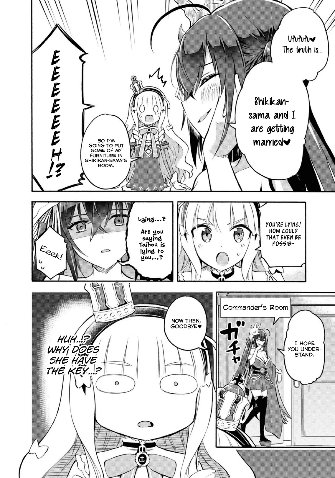 Azur Lane: Queen's Orders Chapter 93 page 4 - Chapter 93