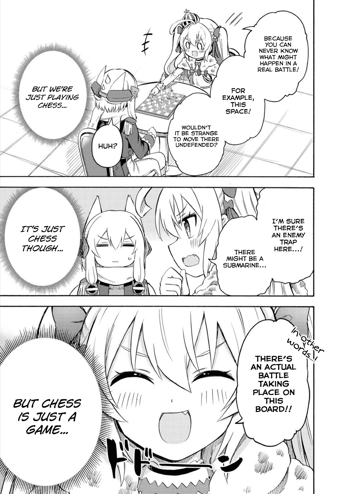 Azur Lane: Queen's Orders Chapter 96.5 page 3 - Chapter 96.5: Volume 3 Bonus Chapter