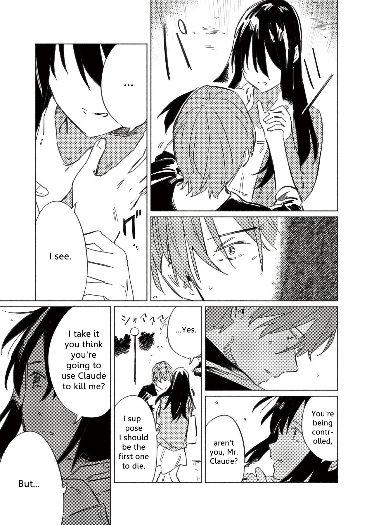 Azure and Claude Chapter 11 page 4 - Chapter 11: Like A Child