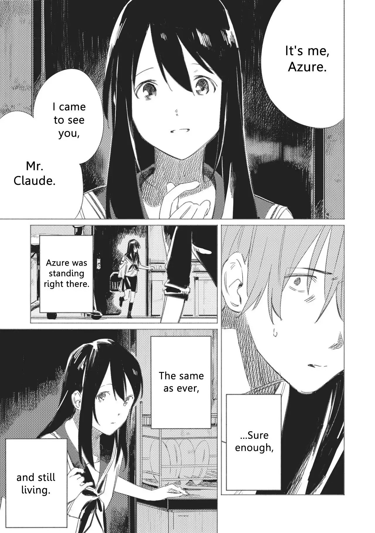 Azure and Claude Chapter 14 page 2 - Chapter 14: Thoughts