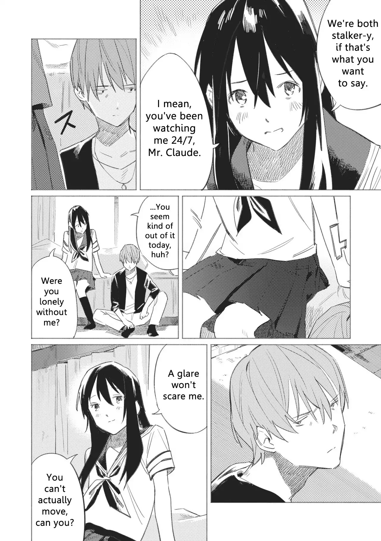 Azure and Claude Chapter 14 page 7 - Chapter 14: Thoughts