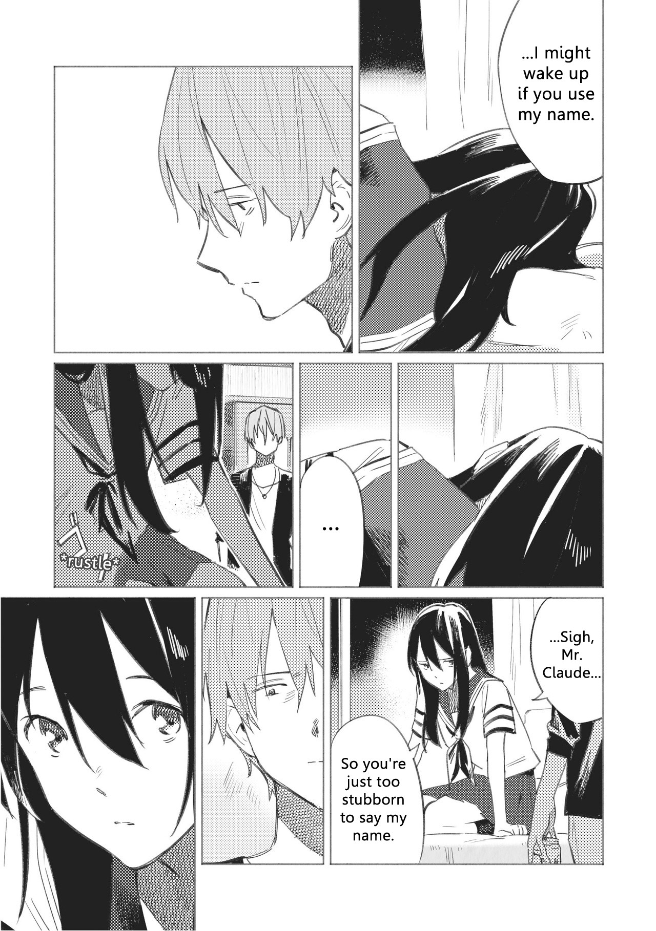 Azure and Claude Chapter 15 page 4 - Chapter 15: Remember