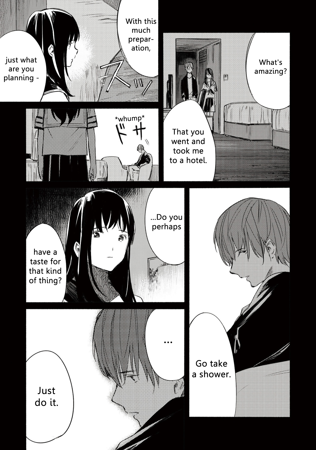 Azure and Claude Chapter 4 page 8 - Chapter 4: After a Chill