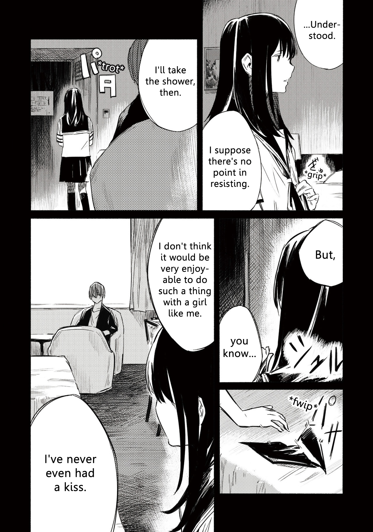 Azure and Claude Chapter 4 page 9 - Chapter 4: After a Chill