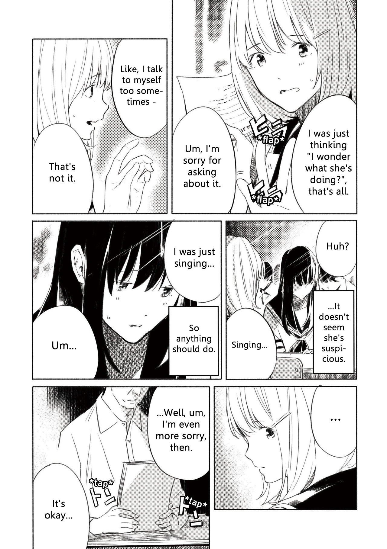 Azure and Claude Chapter 5 page 14 - Chapter 5: An Odd Story