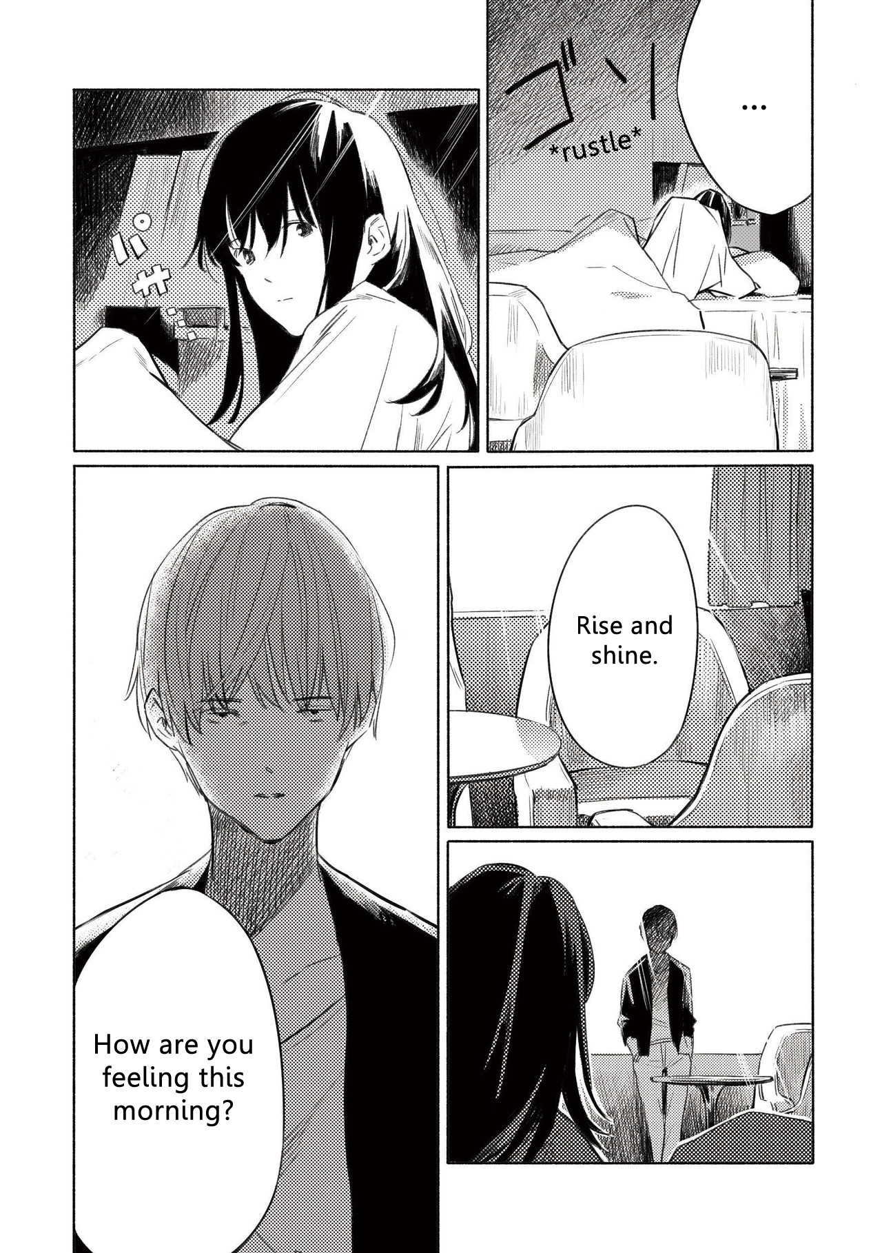 Azure and Claude Chapter 5 page 3 - Chapter 5: An Odd Story