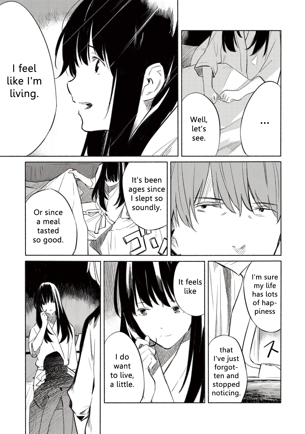 Azure and Claude Chapter 5 page 4 - Chapter 5: An Odd Story