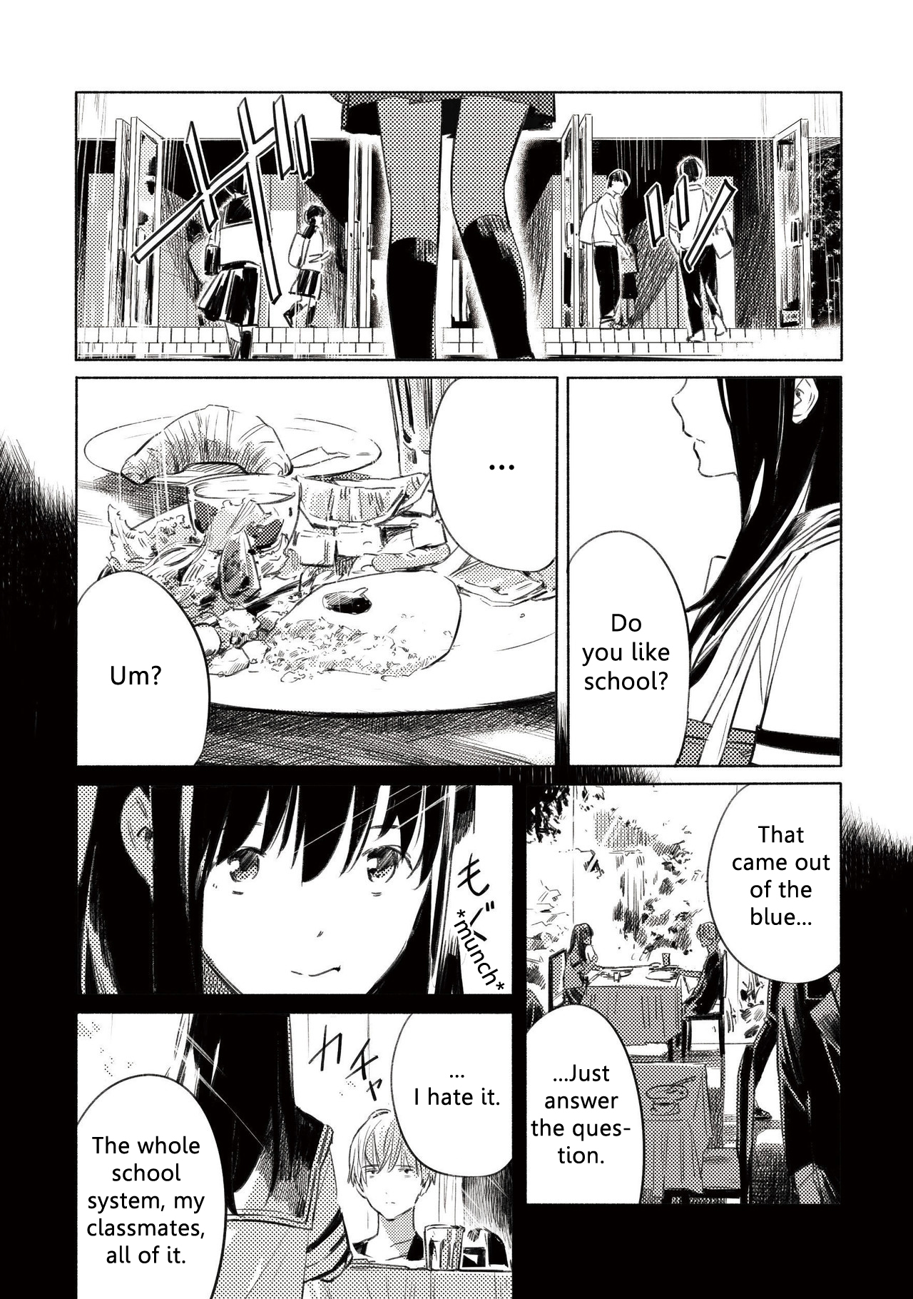 Azure and Claude Chapter 5 page 7 - Chapter 5: An Odd Story