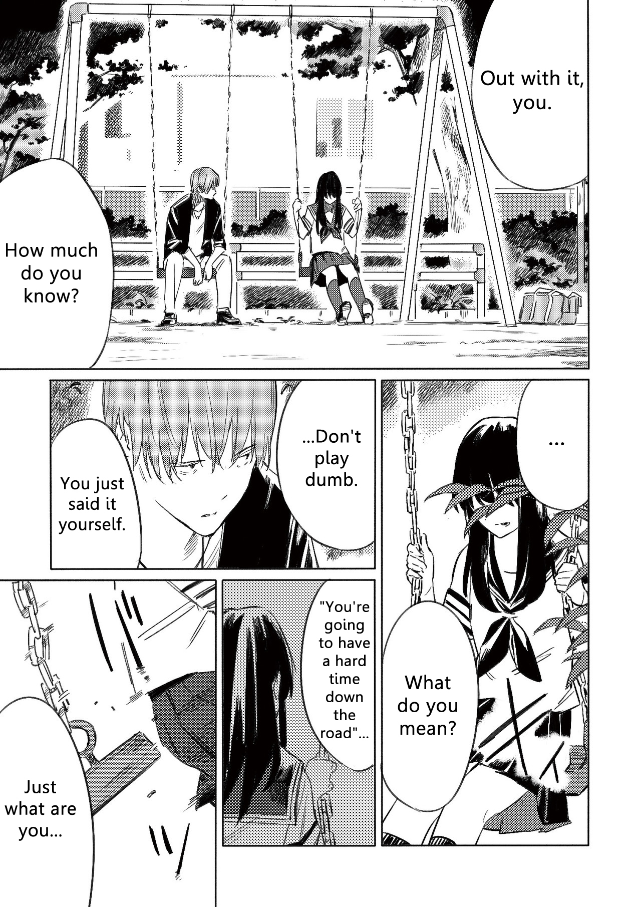 Azure and Claude Chapter 6 page 4 - Chapter 6: Roleplay