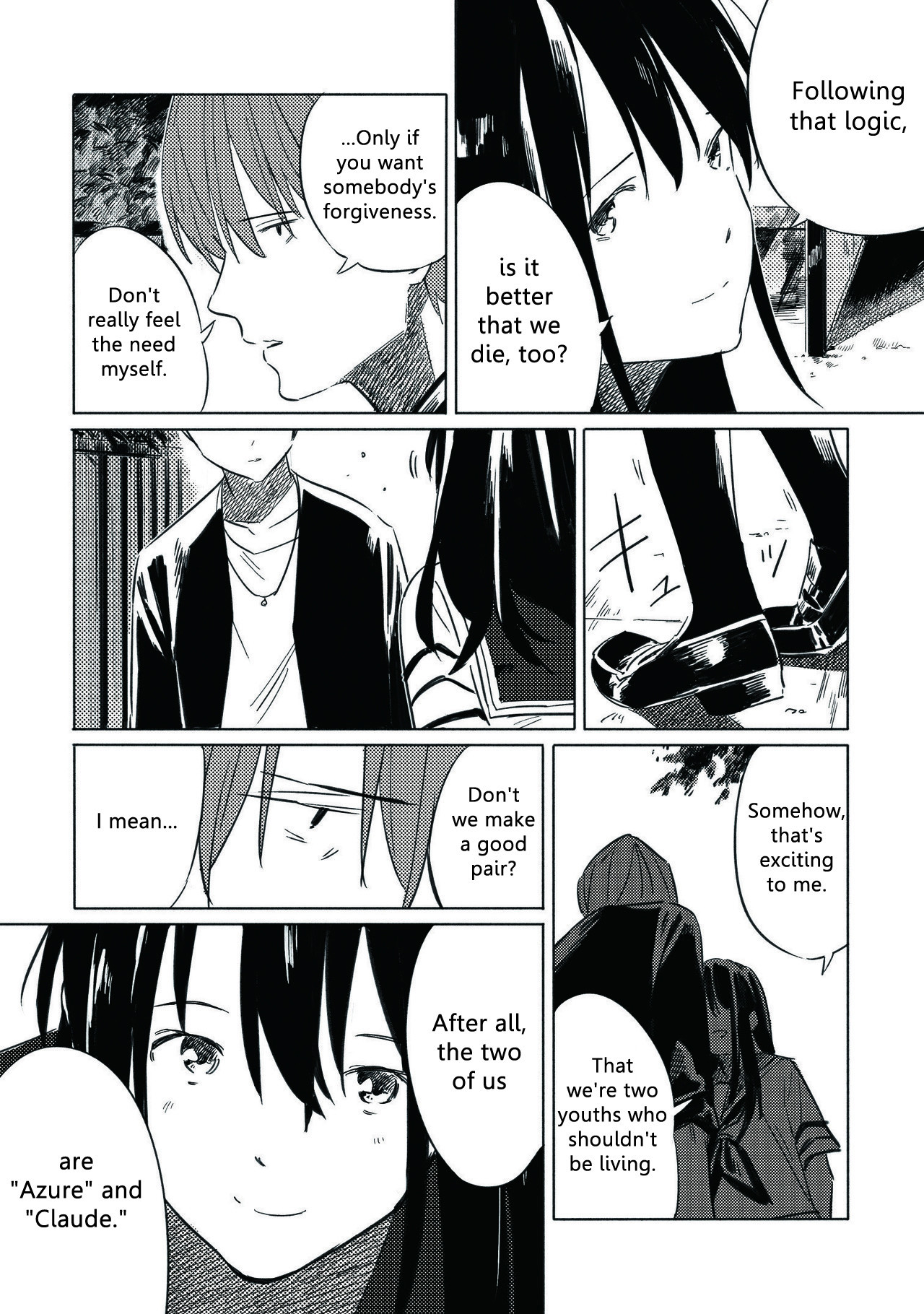 Azure and Claude Chapter 9 page 24 - Chapter 9: Until the End