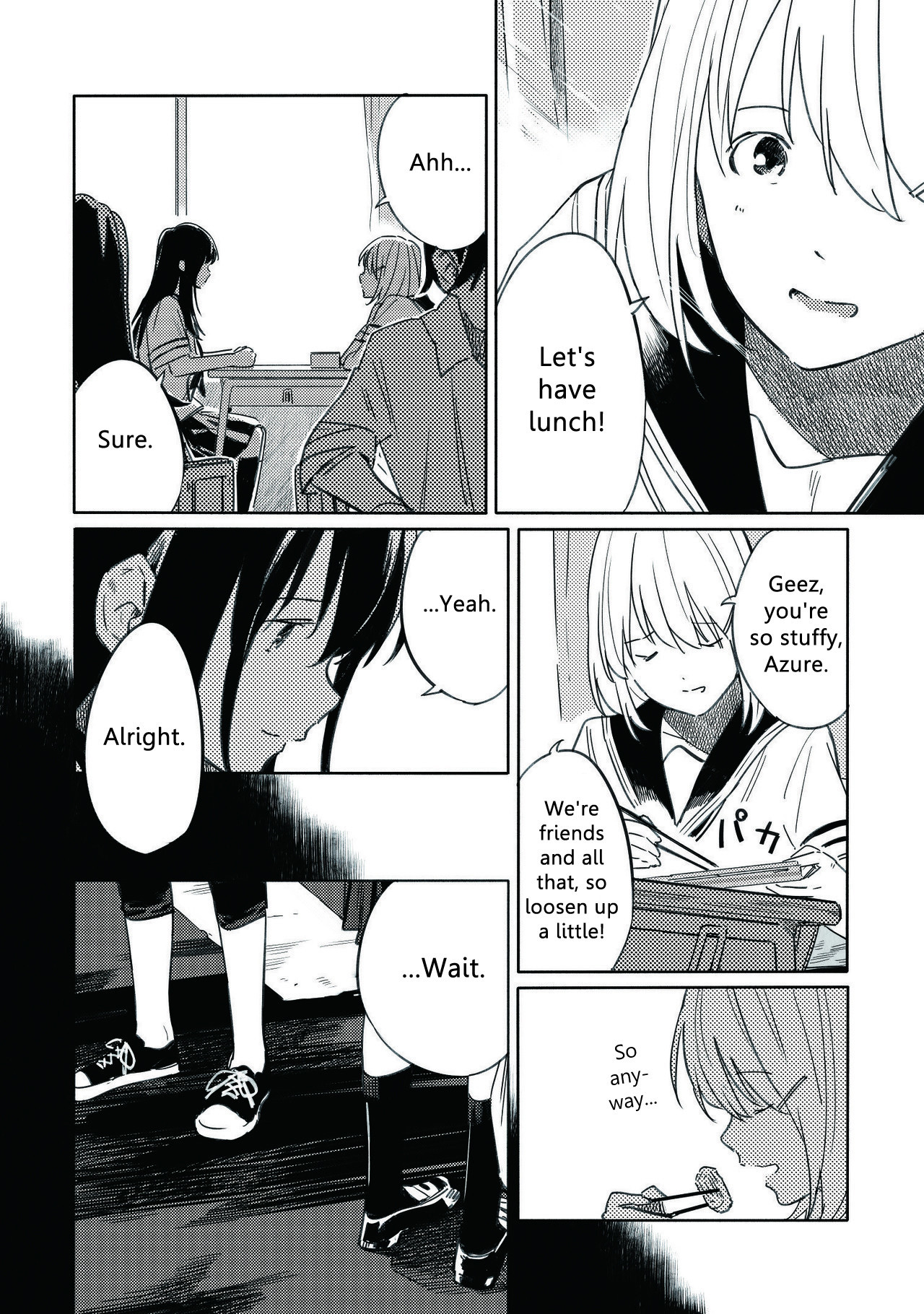 Azure and Claude Chapter 9 page 3 - Chapter 9: Until the End