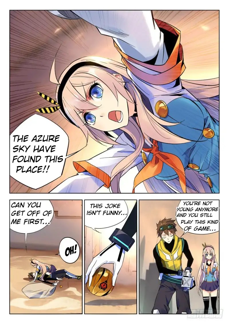 AZURE WAR Chapter 1 page 15 - Chapter 1: Dreams out of Sight (Part 1)