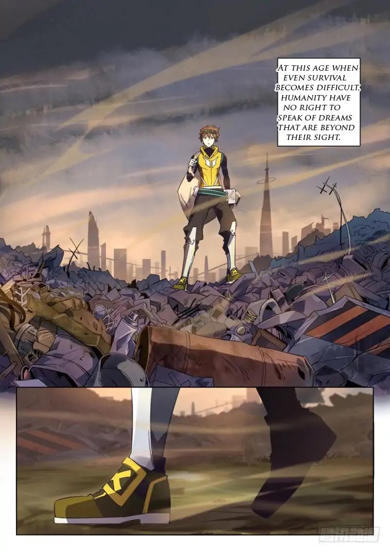 AZURE WAR Chapter 1 page 8 - Chapter 1: Dreams out of Sight (Part 1)