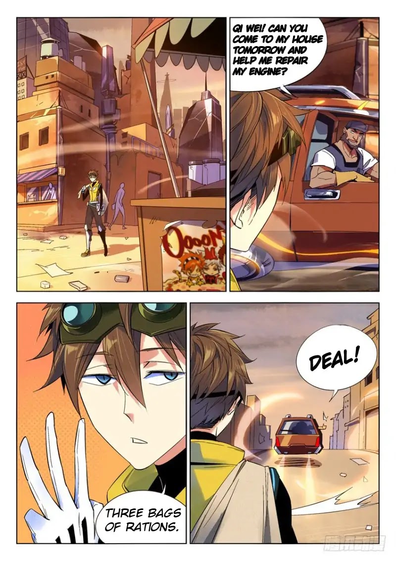 AZURE WAR Chapter 1 page 9 - Chapter 1: Dreams out of Sight (Part 1)