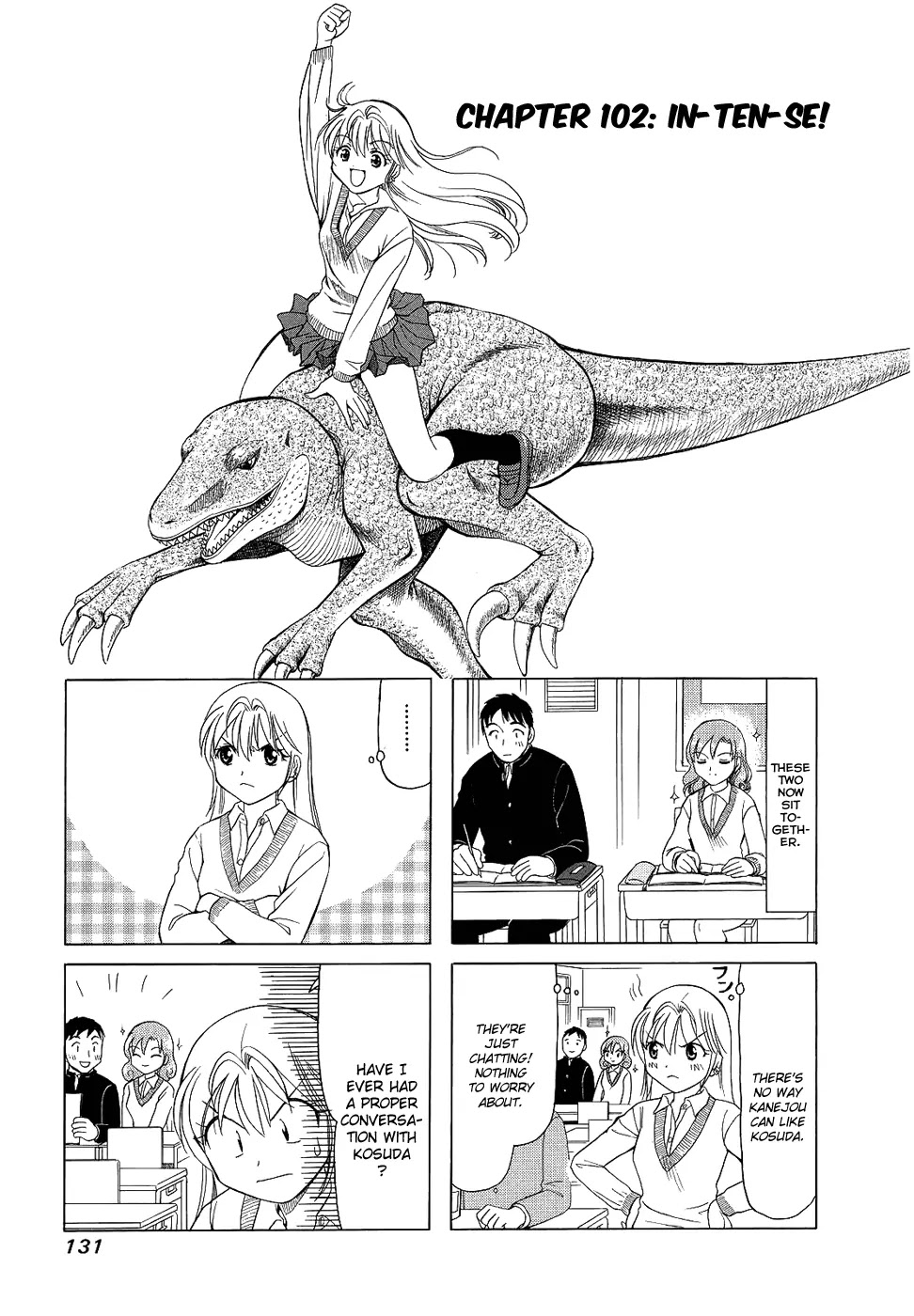 B Gata H Kei Chapter 102 page 1 - Chapter 102: In-Ten-Se!