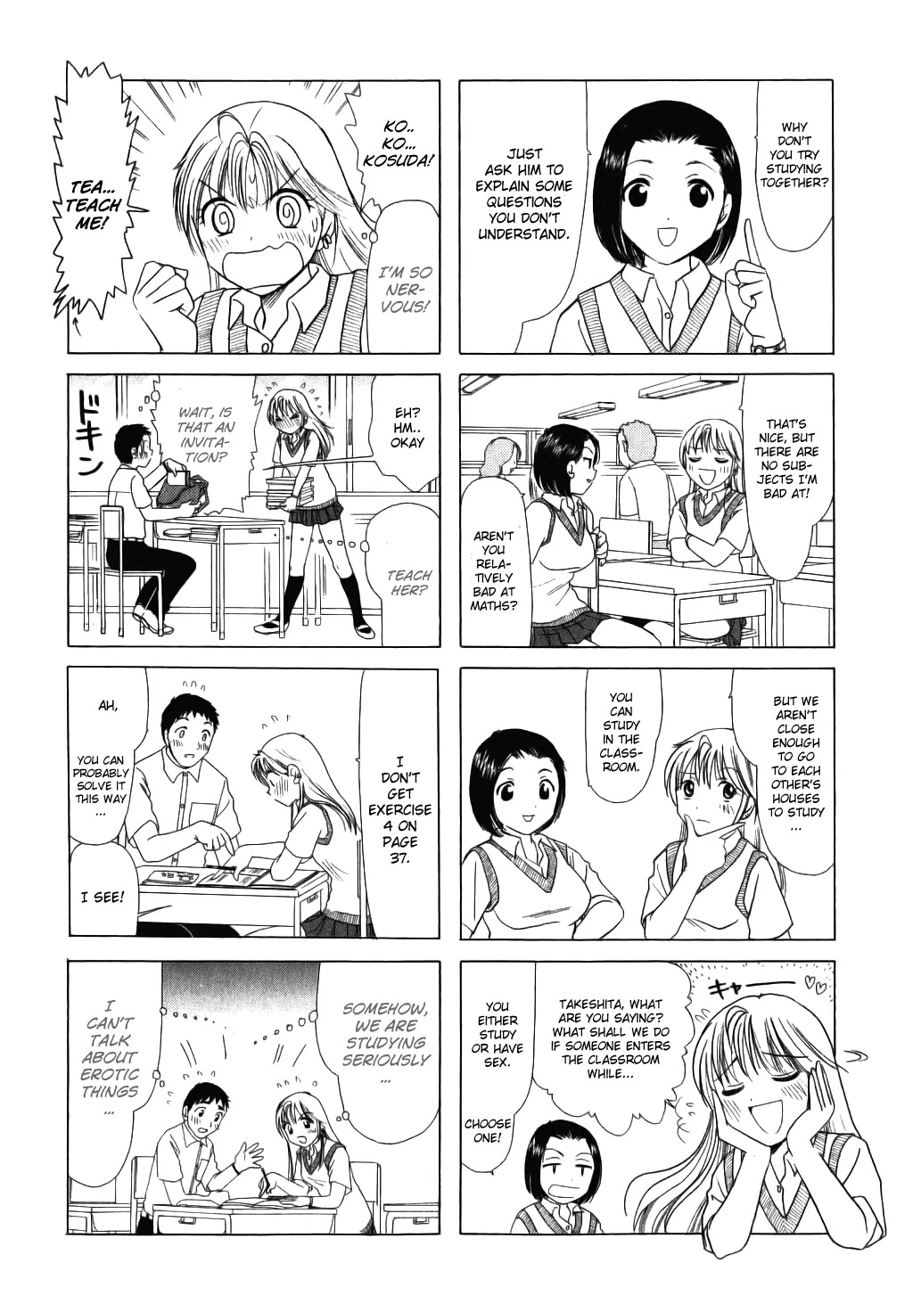 B Gata H Kei Chapter 11 page 2 - Chapter 11: The Song of Studying
