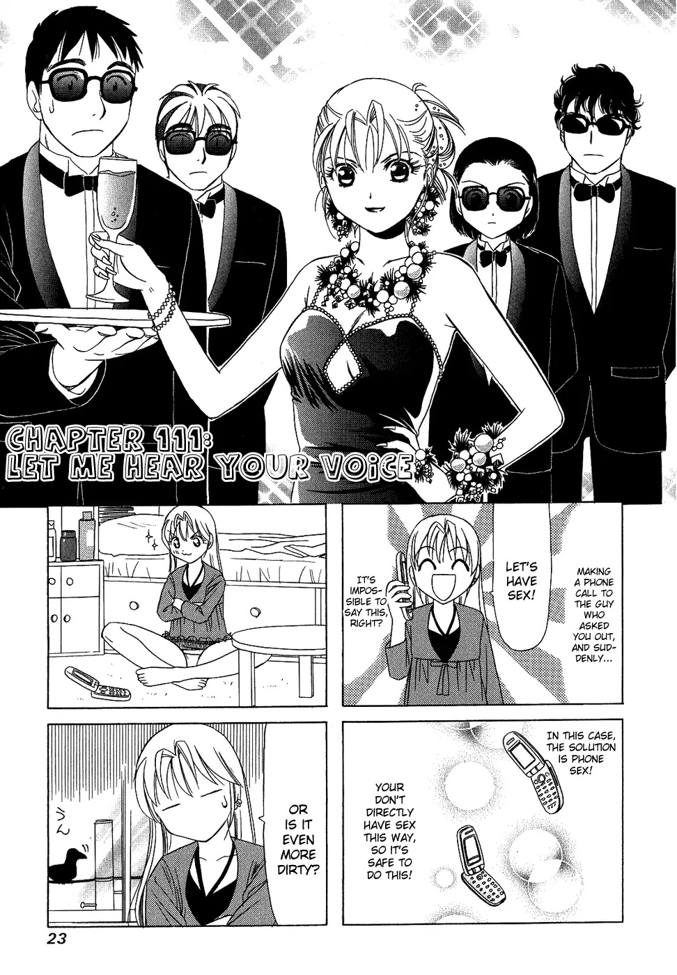 B Gata H Kei Chapter 111 page 1 - Chapter 111: Let Me Hear Your Voice