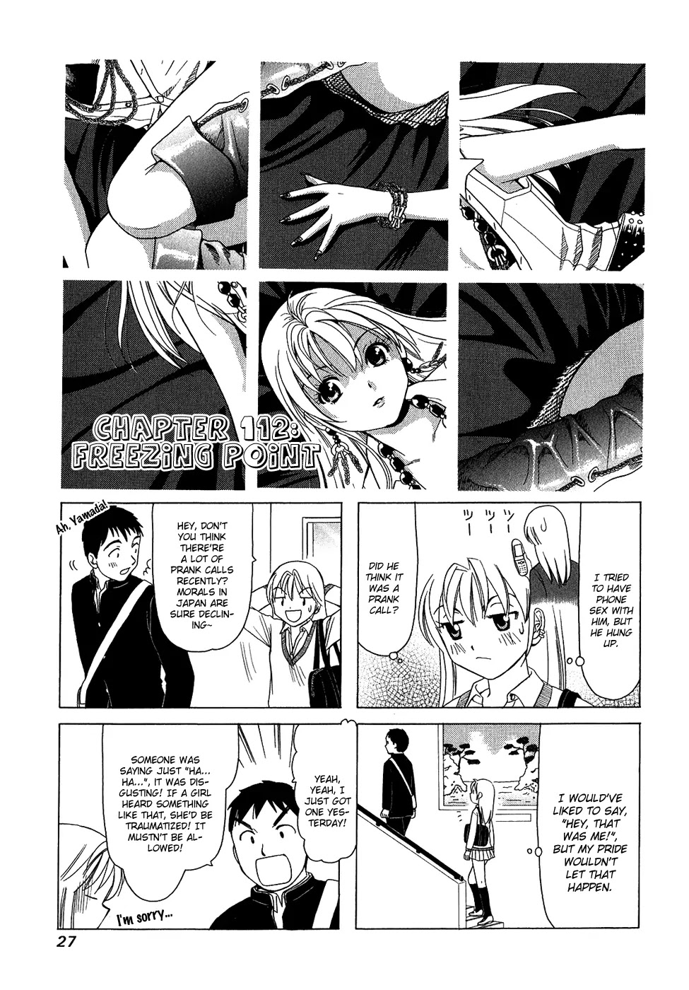 B Gata H Kei Chapter 112 page 1 - Chapter 112: Freezing Point