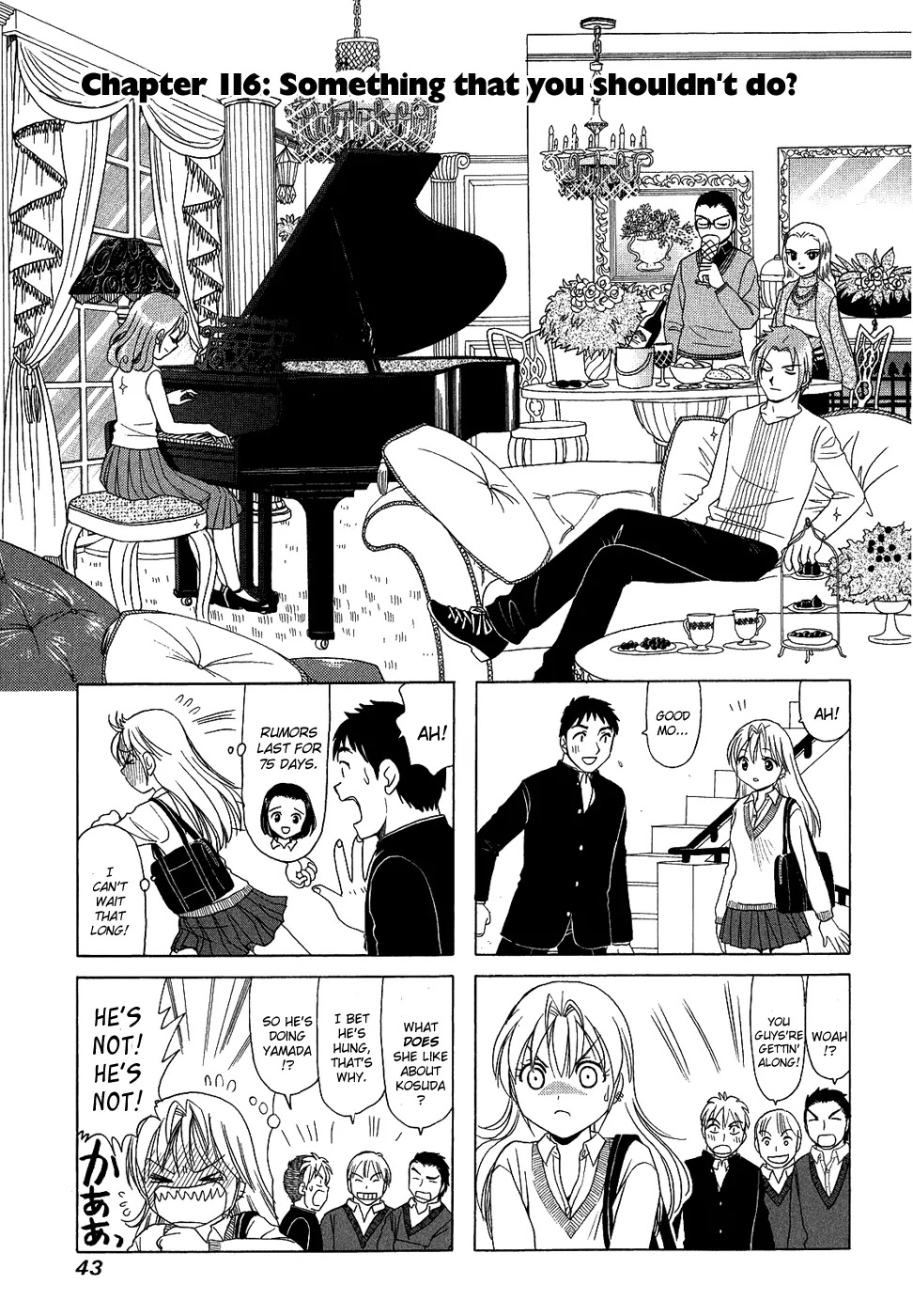 B Gata H Kei Chapter 116 page 1 - Chapter 116: Something that You Shouldn't Do?