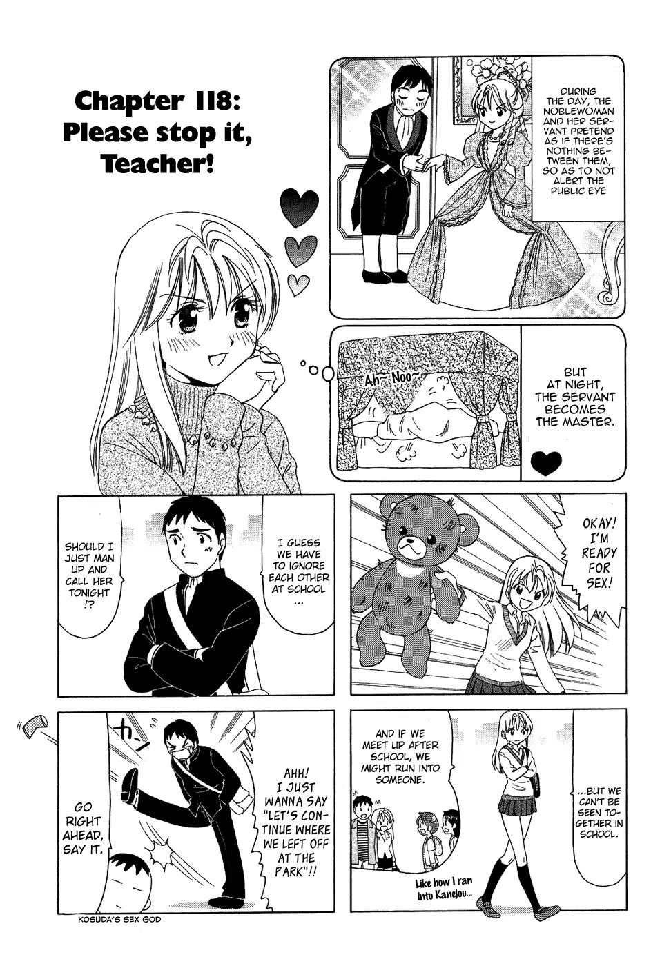 B Gata H Kei Chapter 118 page 1 - Chapter 118: Please Stop It, Teacher!
