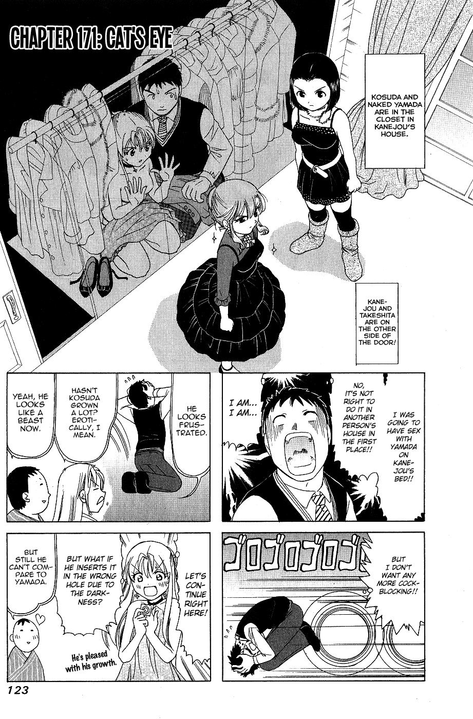 B Gata H Kei Chapter 171.2 page 1 - Chapter 171 v2 : Cat's Eye