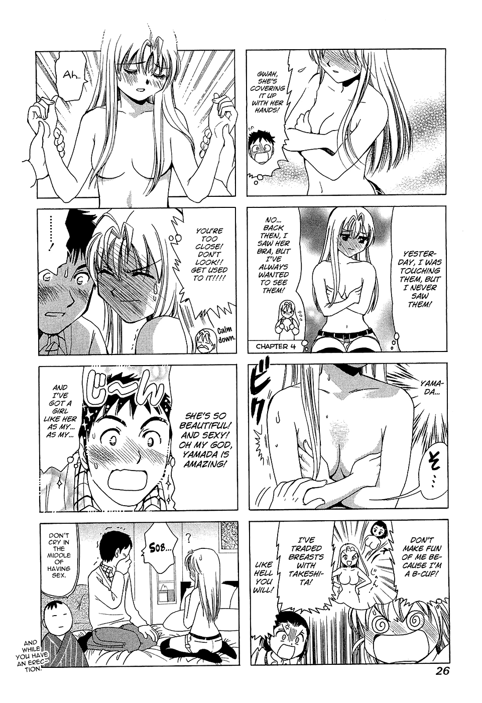 B Gata H Kei Chapter 180.2 page 4 - Chapter 180 v2 : Peach-colored Sigh