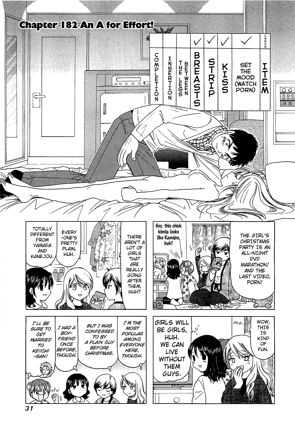 B Gata H Kei Chapter 182.2 page 1 - Chapter 182 v2 : An A for Effort!