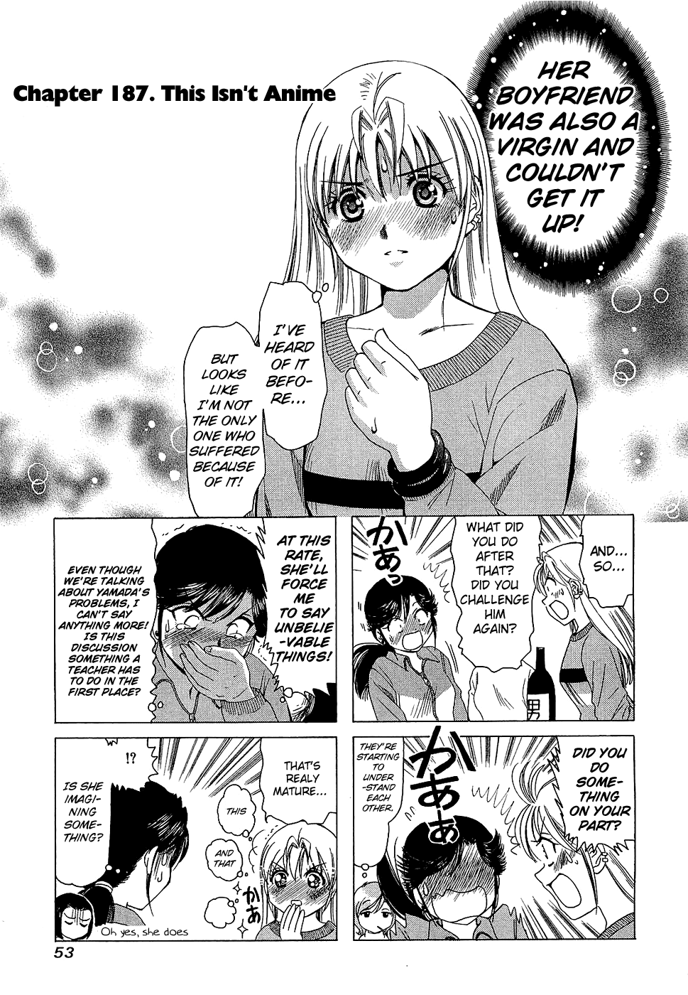 B Gata H Kei Chapter 187.2 page 1 - Chapter 187 v2 : This Isn't Anime
