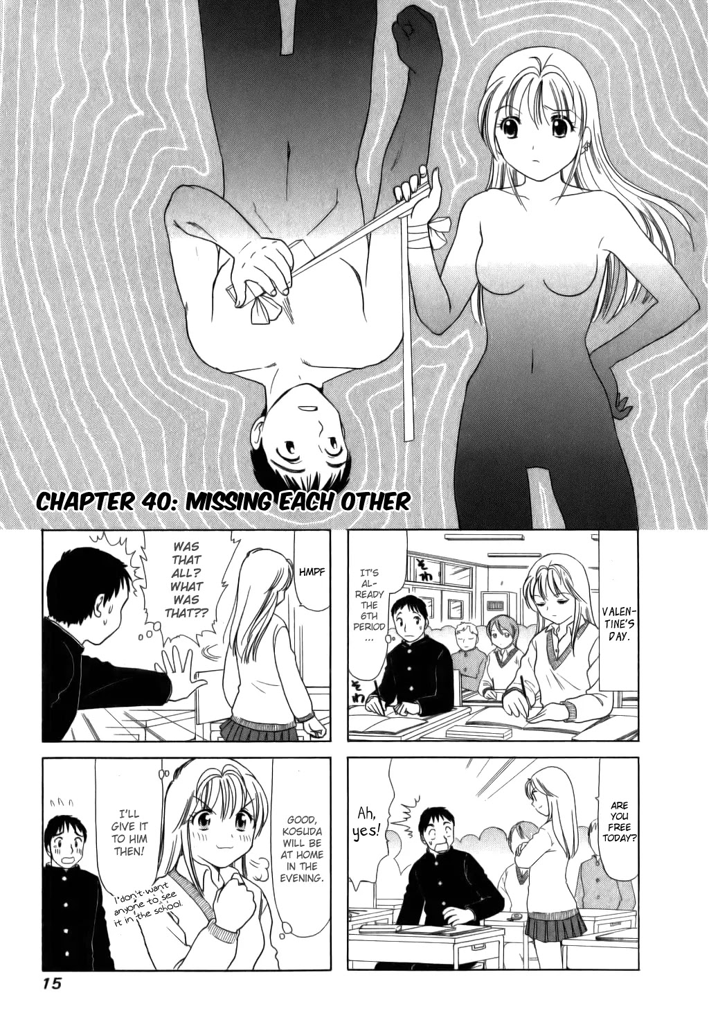 B Gata H Kei Chapter 40 page 1 - Chapter 40: Missing Each Other
