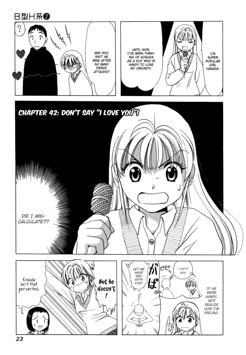 B Gata H Kei Chapter 42 page 1 - Chapter 42: Don't Say "I Love You"!