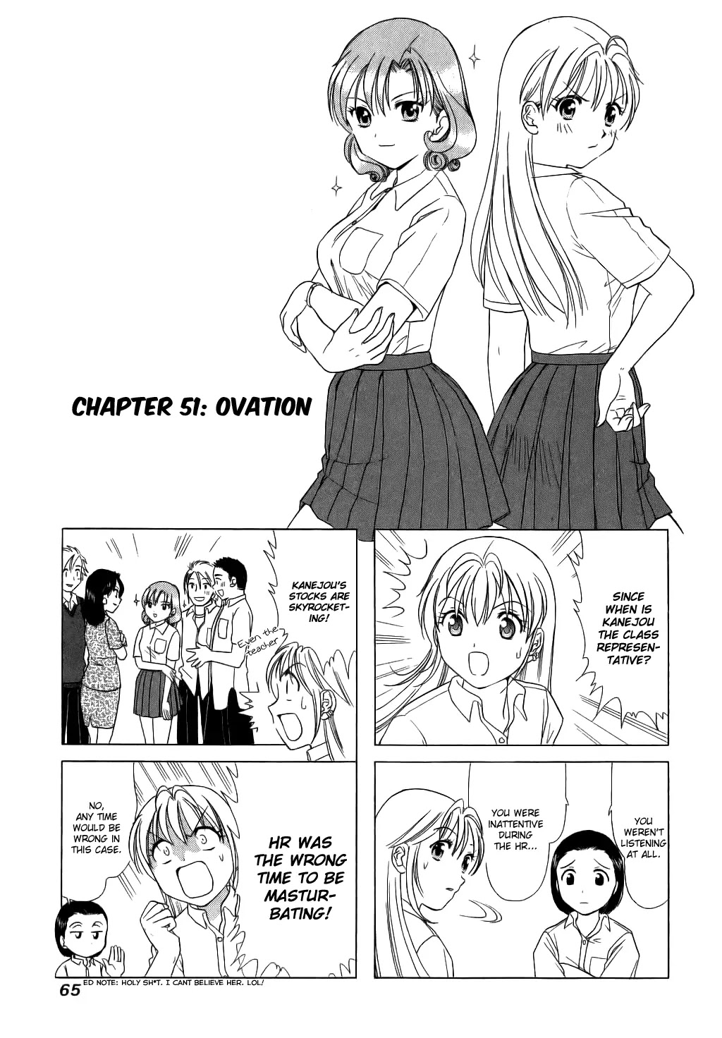 B Gata H Kei Chapter 51 page 1 - Chapter 51: Ovation