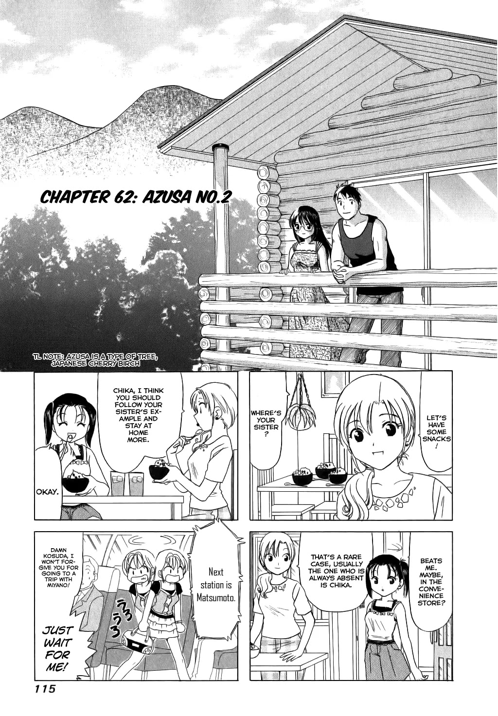 B Gata H Kei Chapter 62 page 1 - Chapter 62: Azusa No. 2