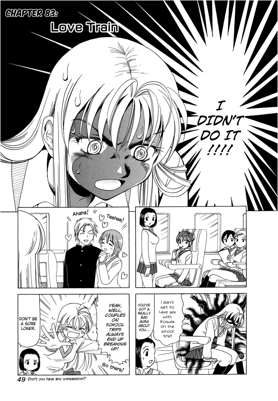 B Gata H Kei Chapter 83 page 1 - Chapter 83: Love Train
