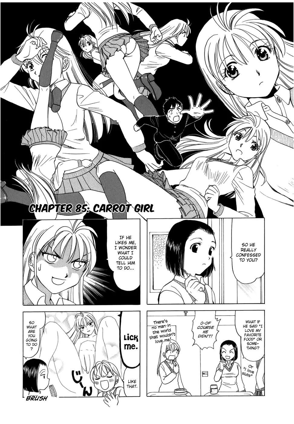 B Gata H Kei Chapter 85 page 1 - Chapter 85: Carrot Girl